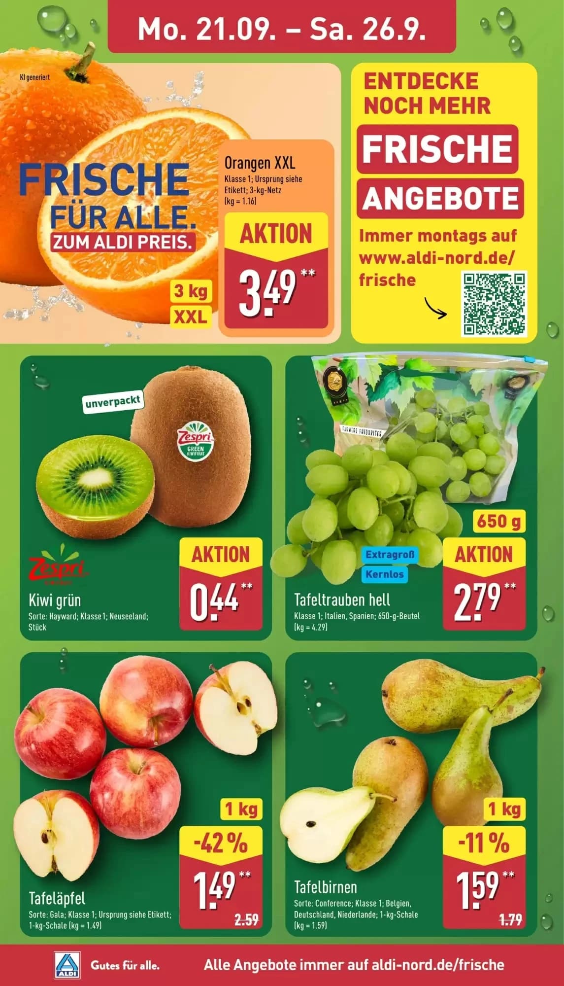 Kiwi grün