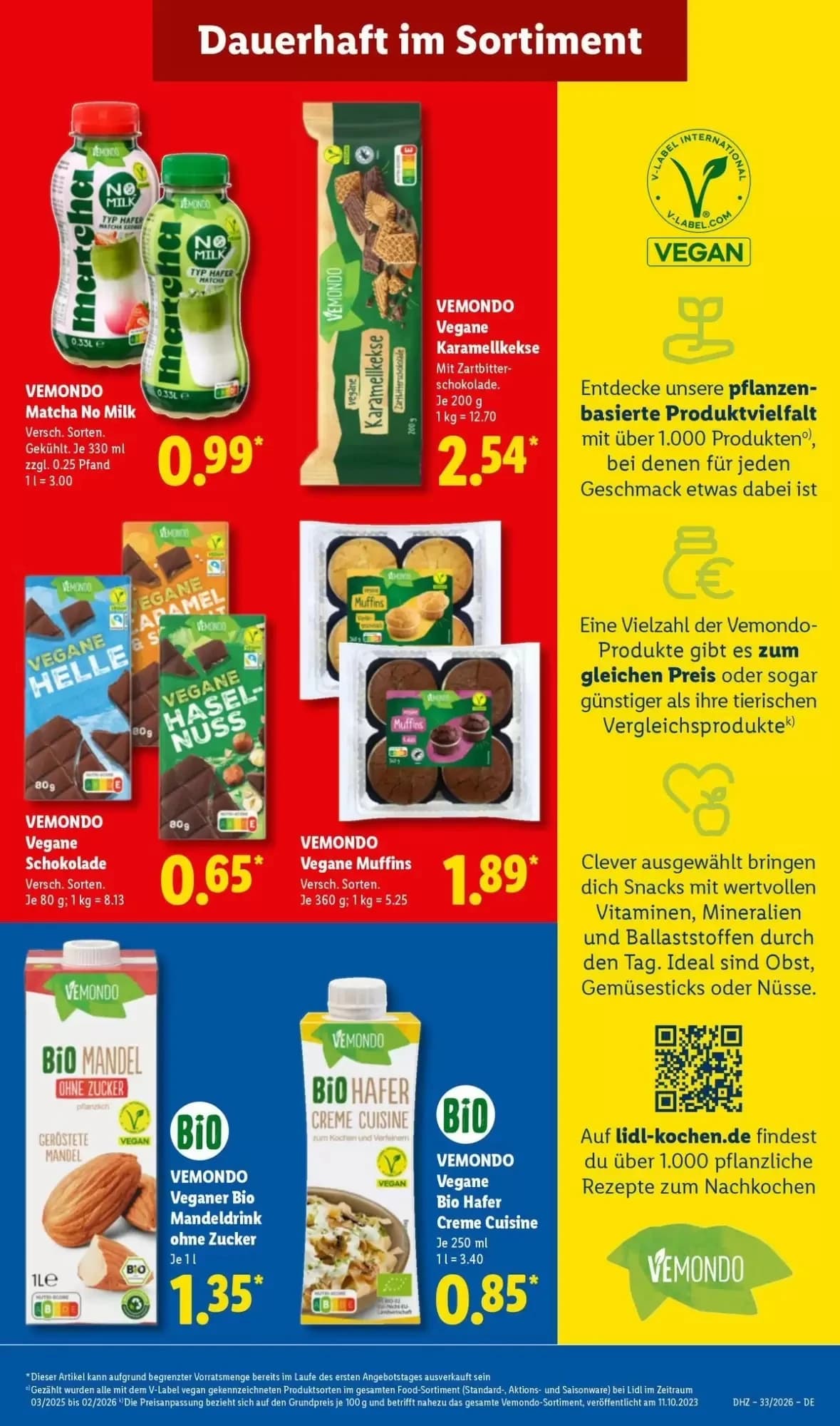 VEMONDO Vegane Schokolade