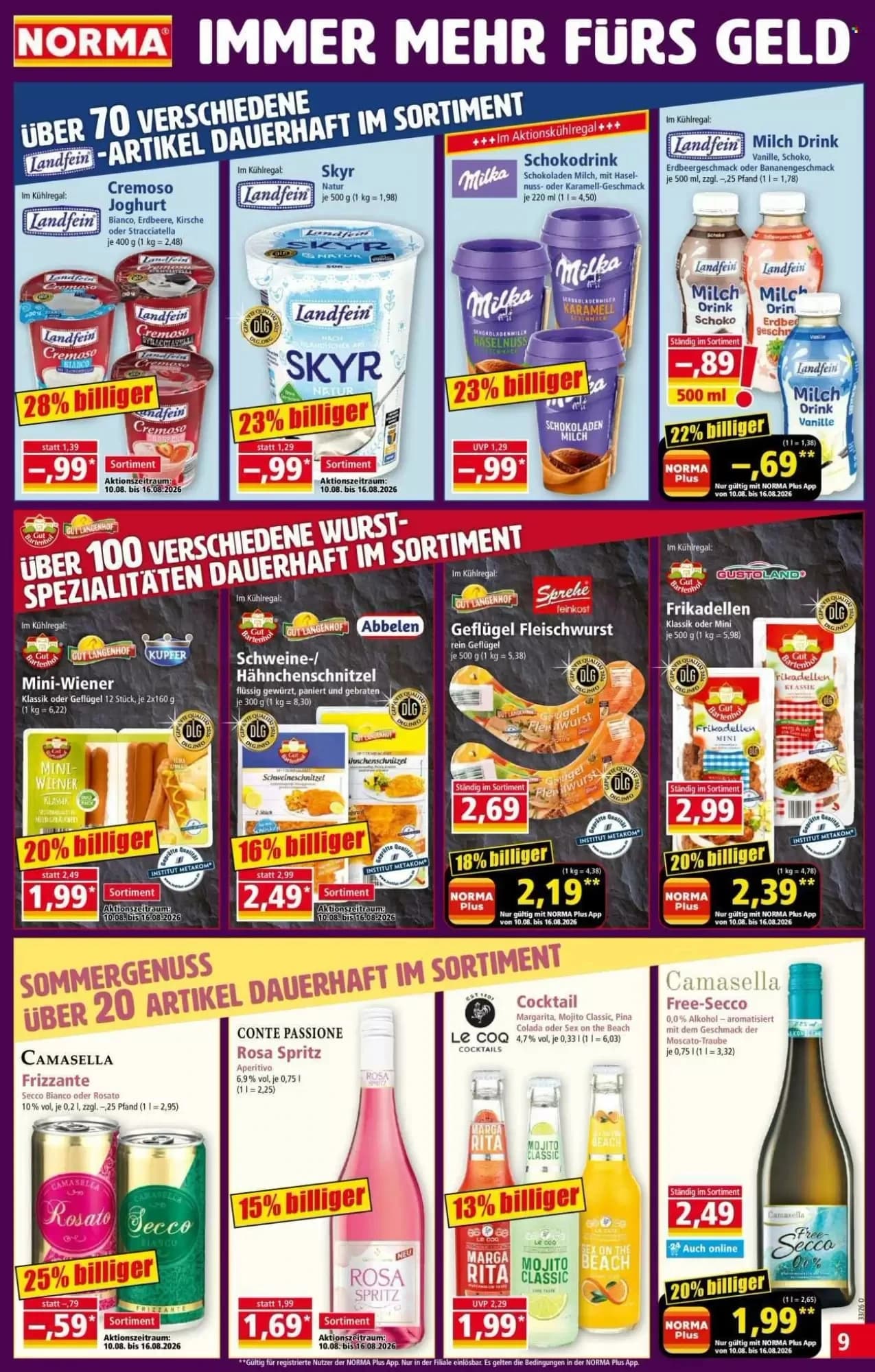 Camasella Frizzante Secco Bianco oder Rosato