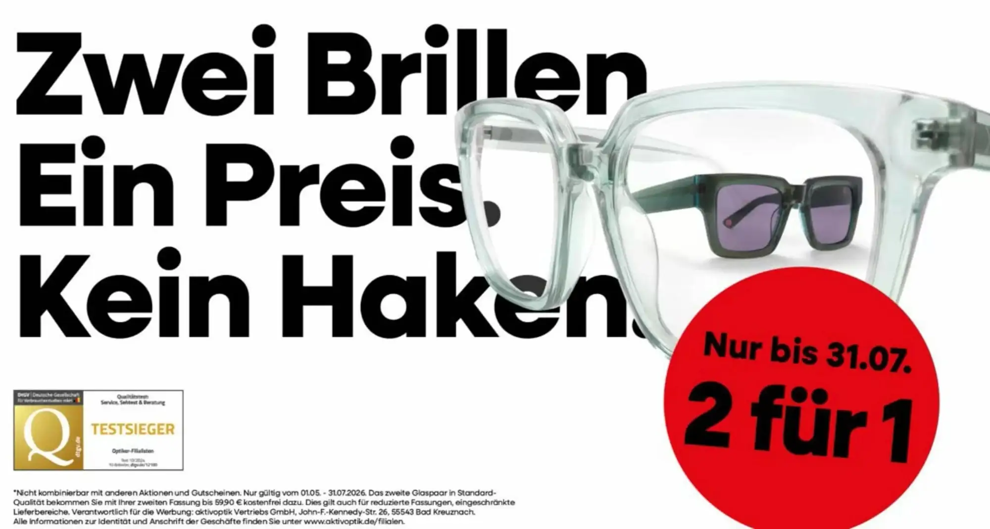 Zwei Brillen