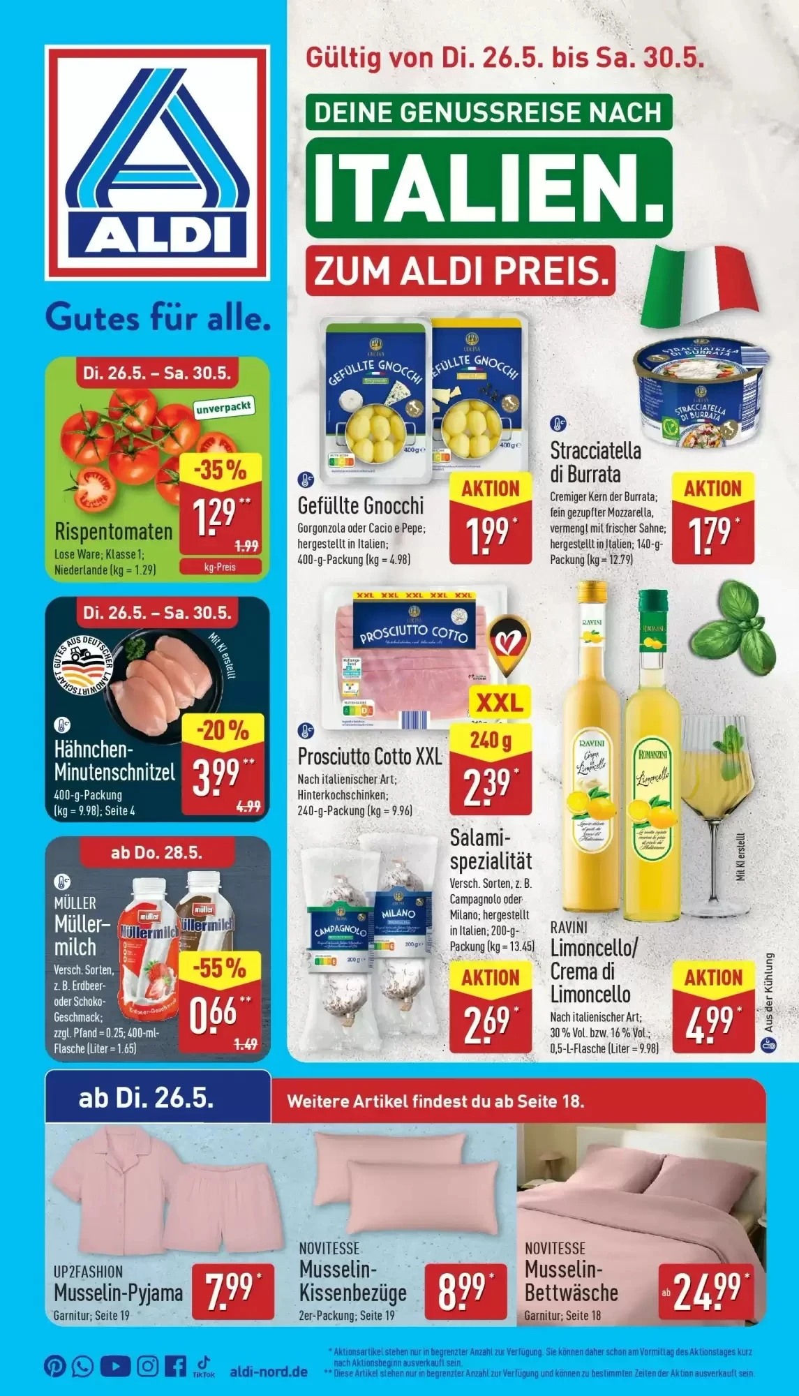 Titelseite Aldi Nord