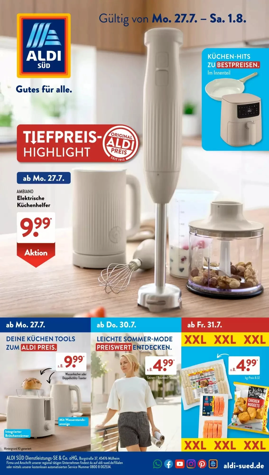 Titelseite Aldi Süd