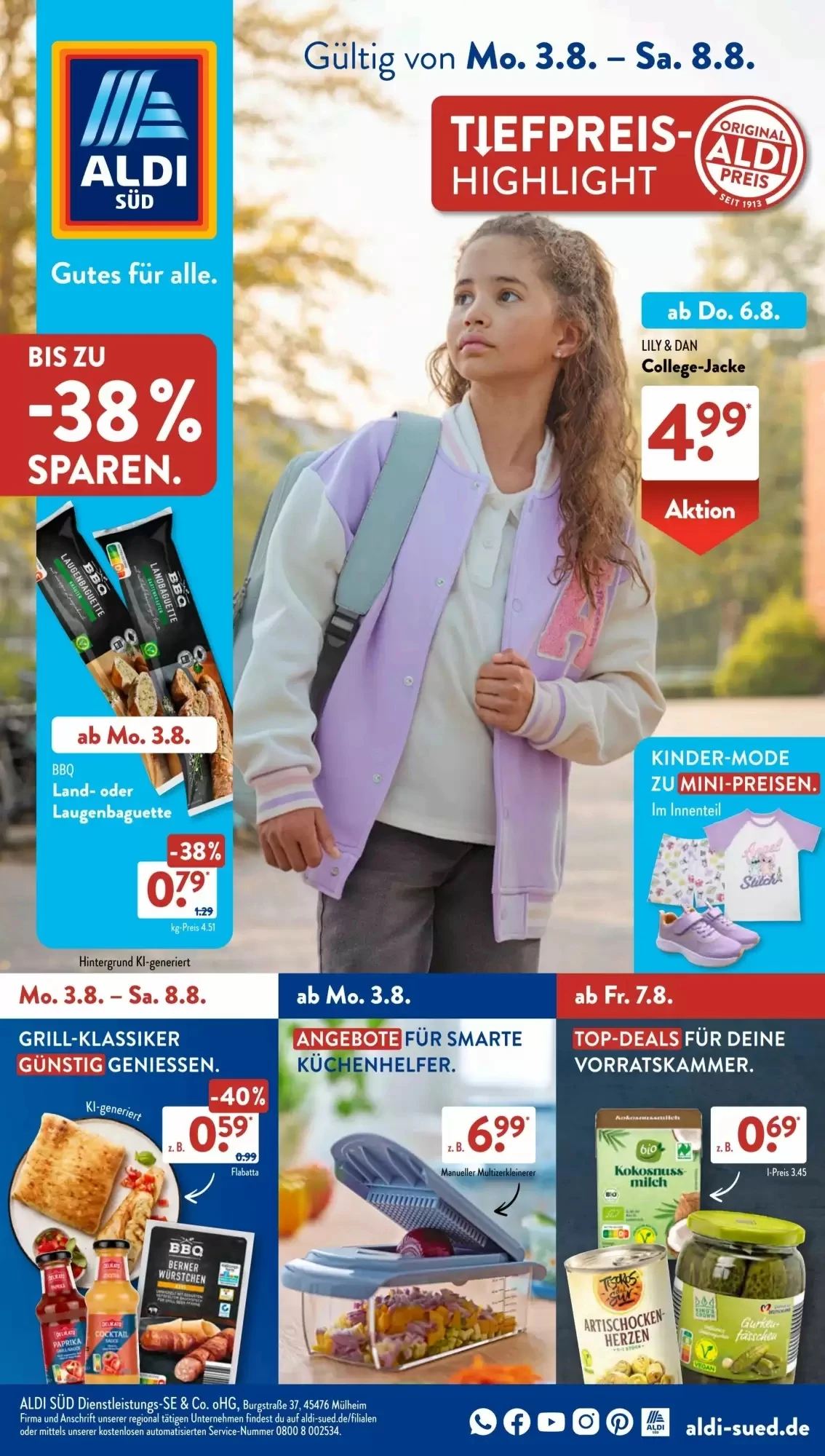 Titelseite Aldi Süd
