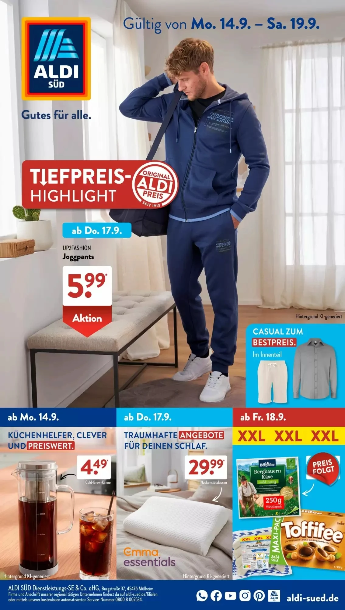 Titelseite Aldi Süd