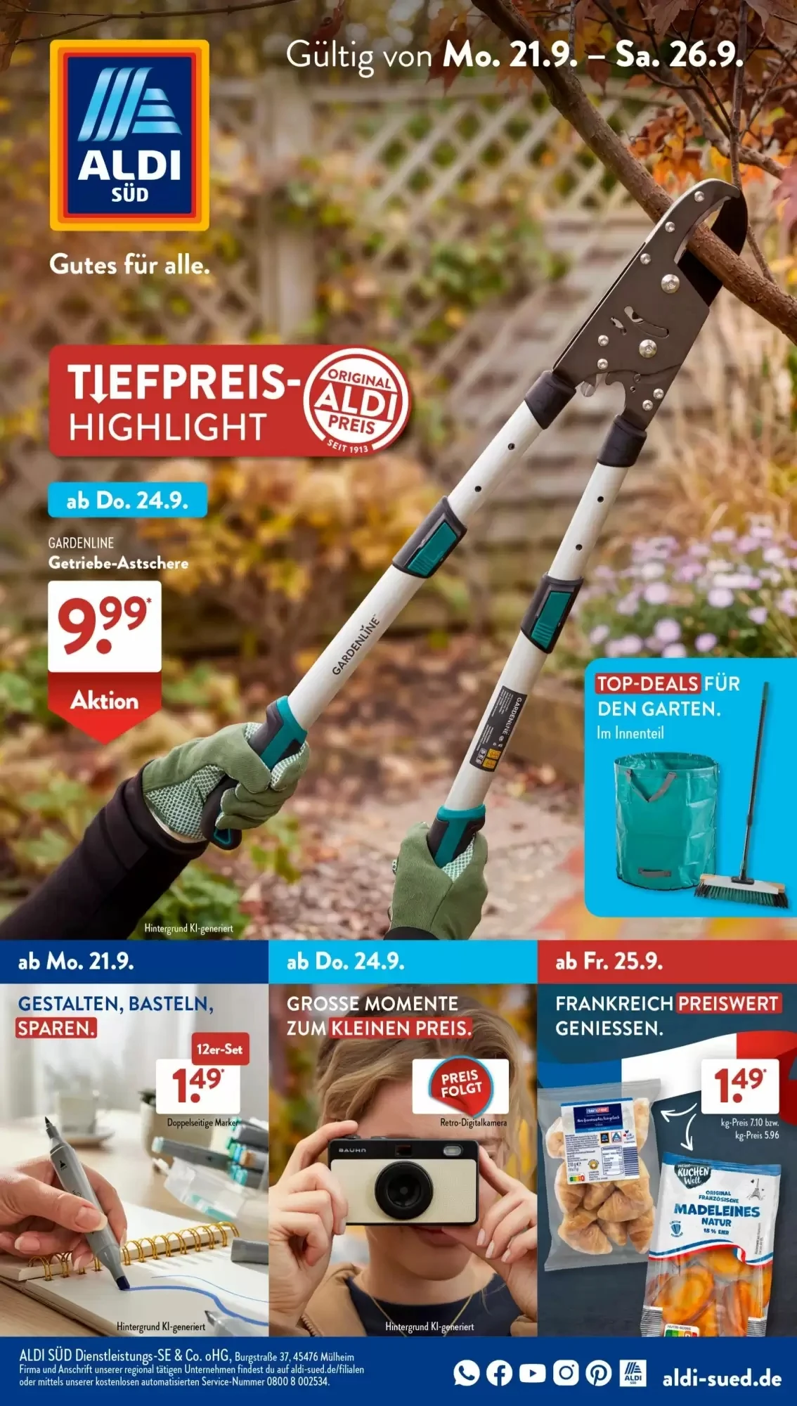 Titelseite Aldi Süd