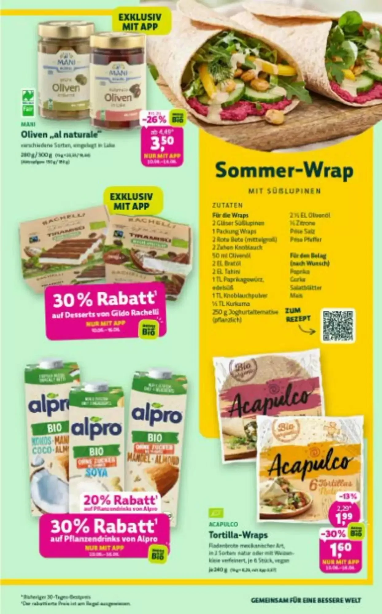 Titelseite Aleco Biomarkt