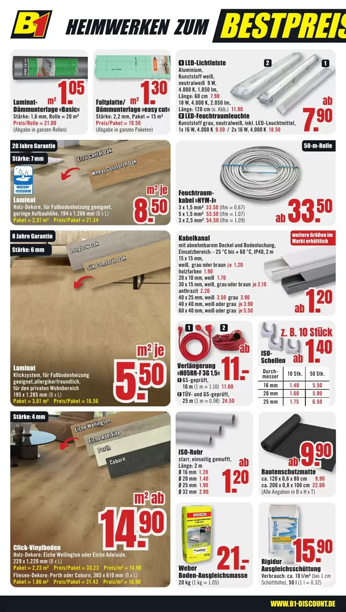 B1 Discount Baumarkt, Seite 6 von 8