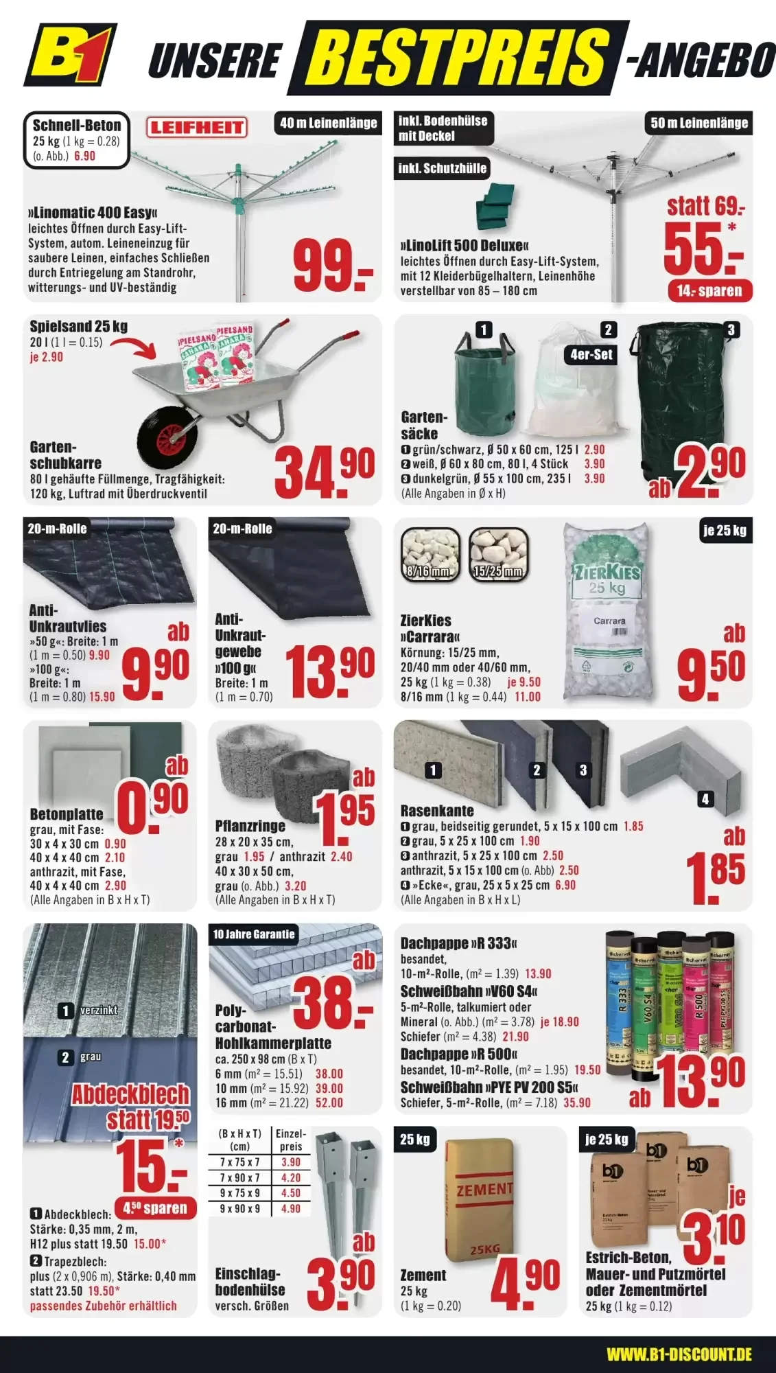 B1 Discount Baumarkt, Seite 6 von 12
