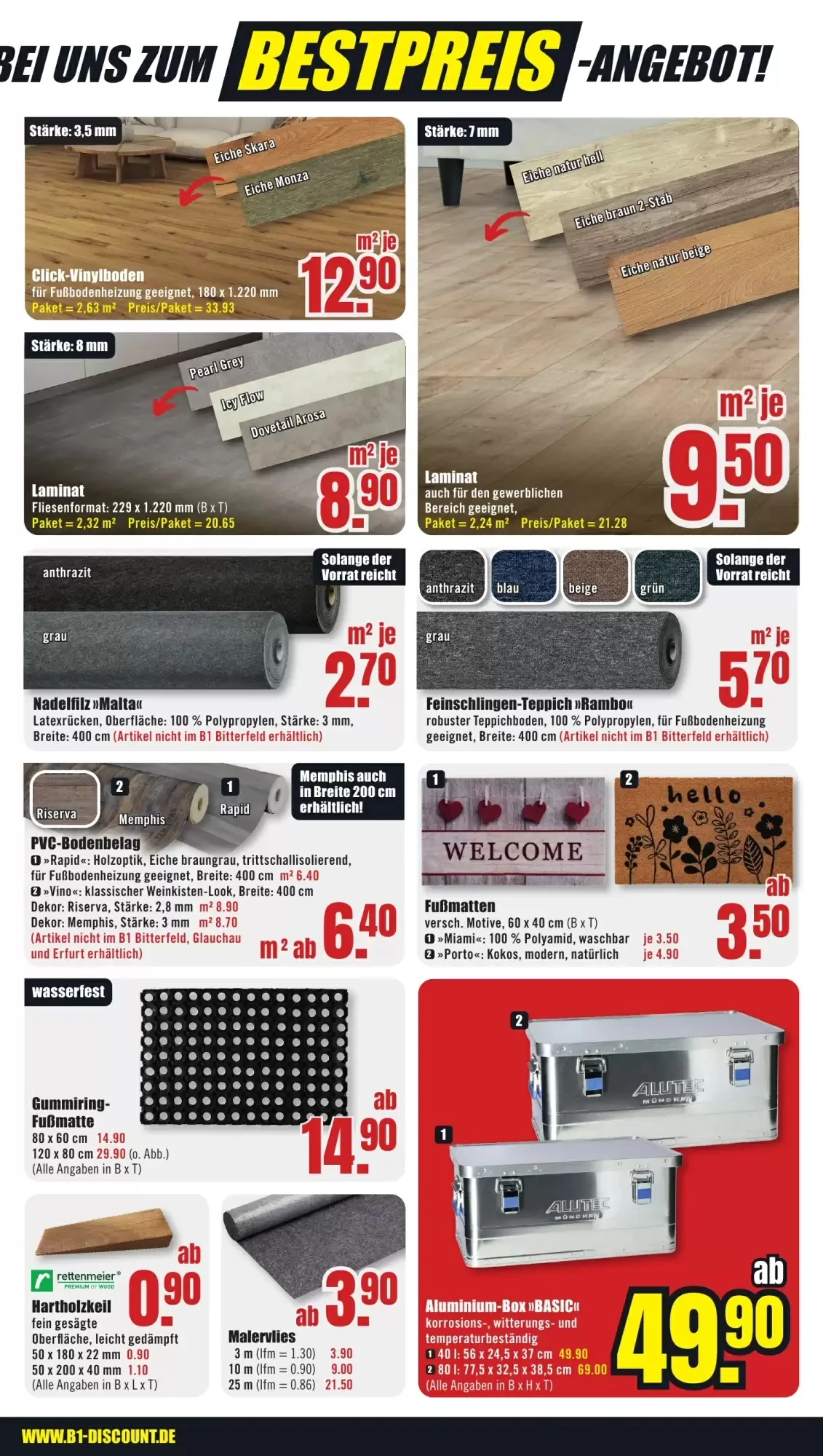 B1 Discount Baumarkt, Seite 5 von 8