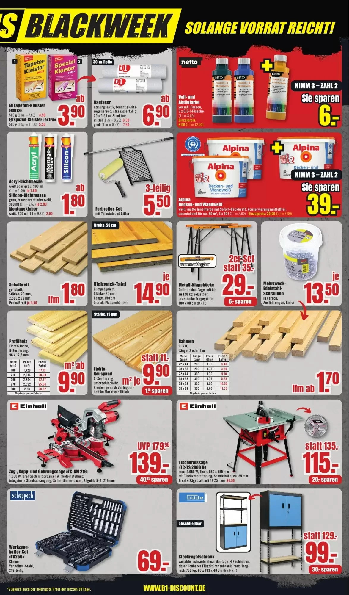 B1 Discount Baumarkt, Seite 5 von 8