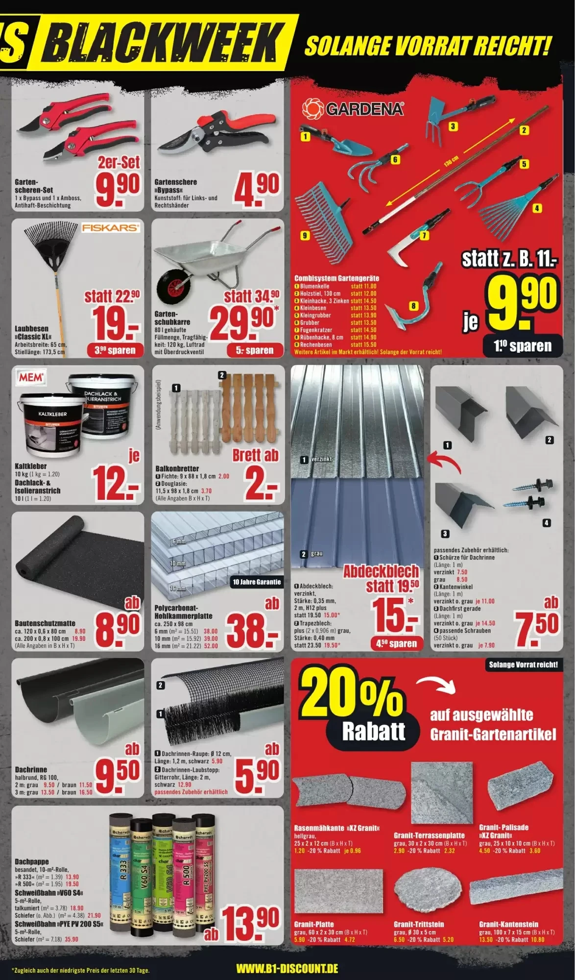 B1 Discount Baumarkt, Seite 7 von 8