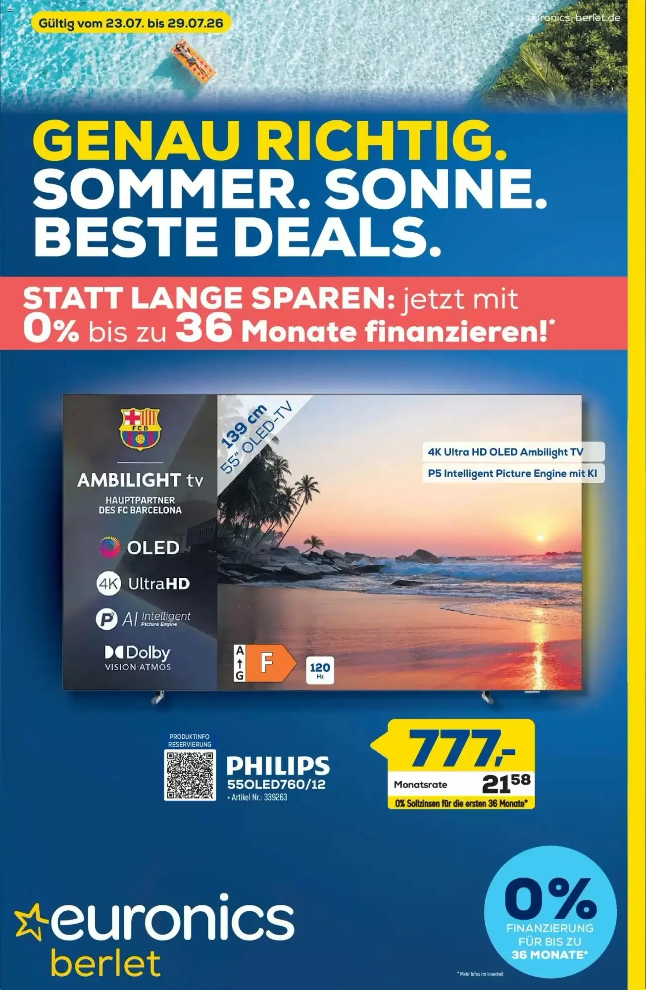 Titelseite Euronics Berlet