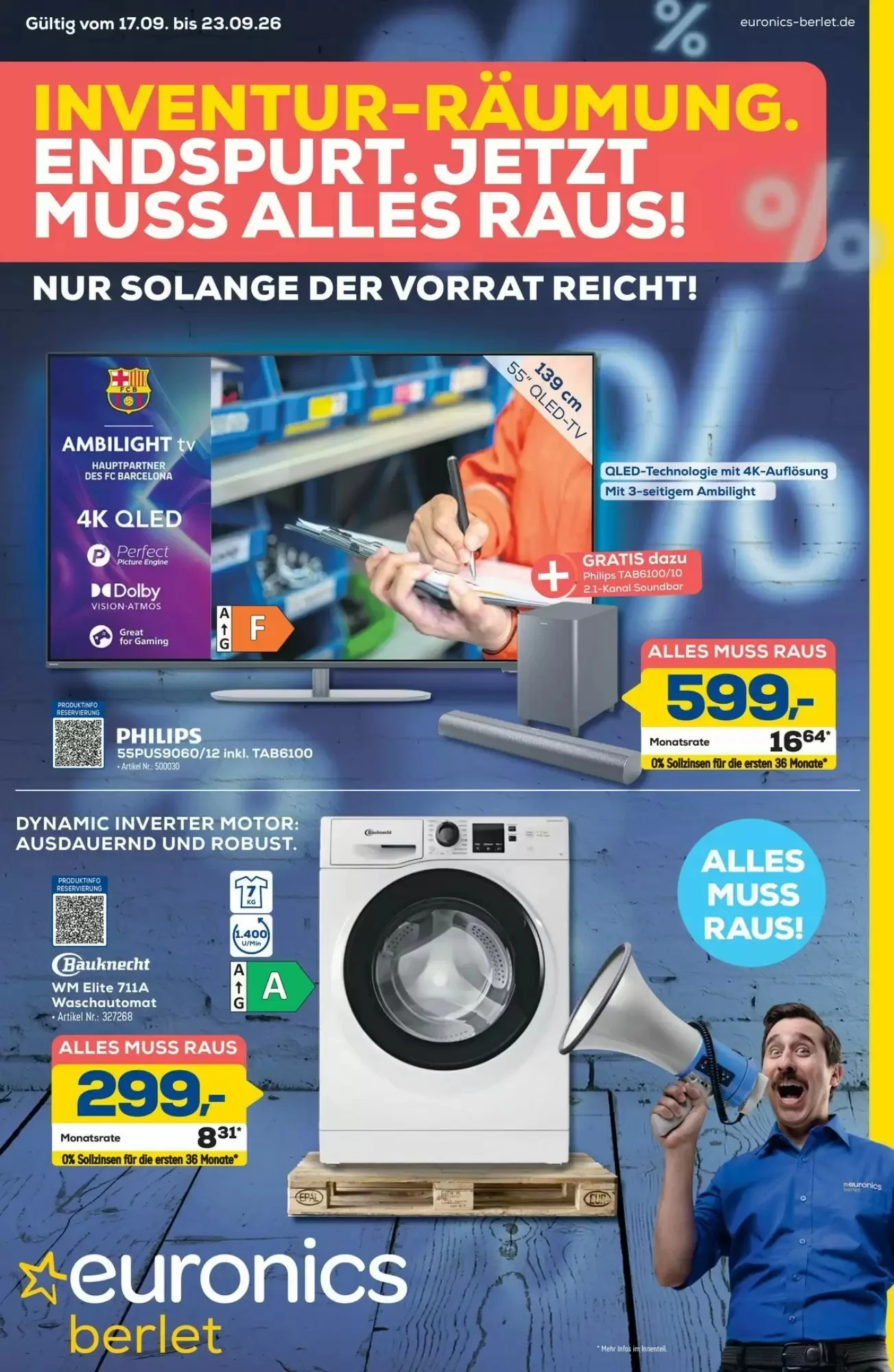 Titelseite Euronics Berlet