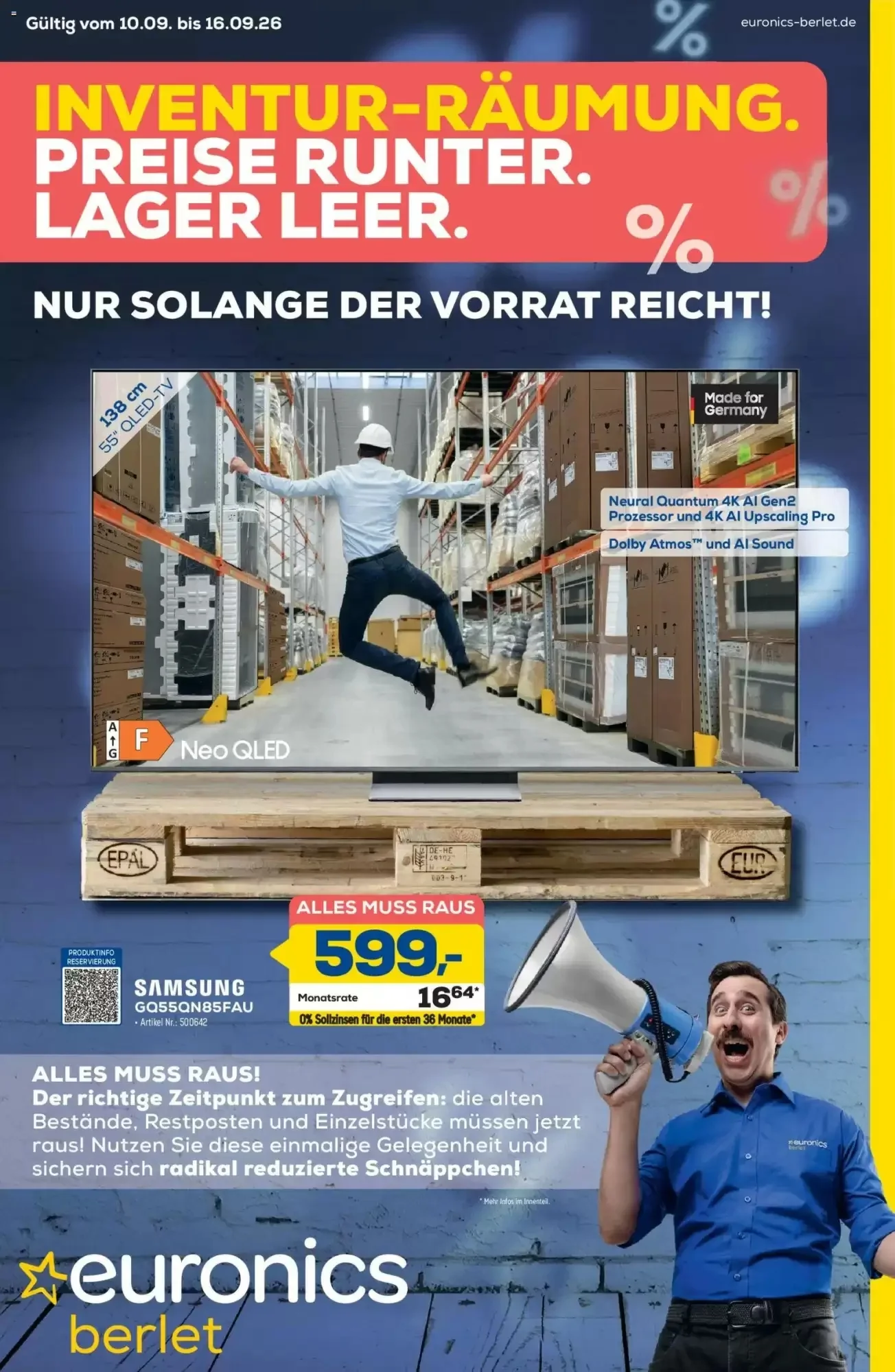 Titelseite Euronics Berlet