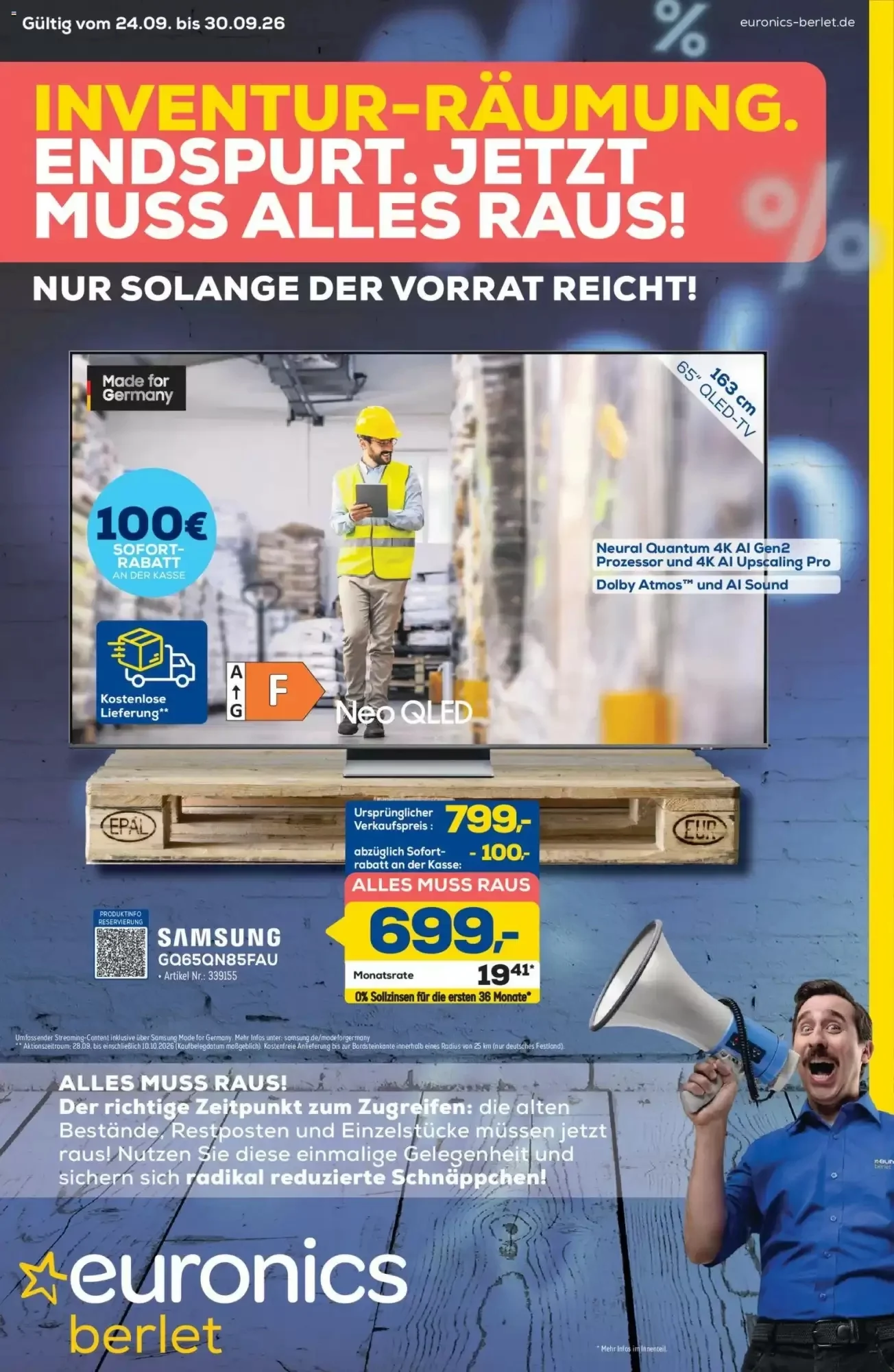 Titelseite Euronics Berlet