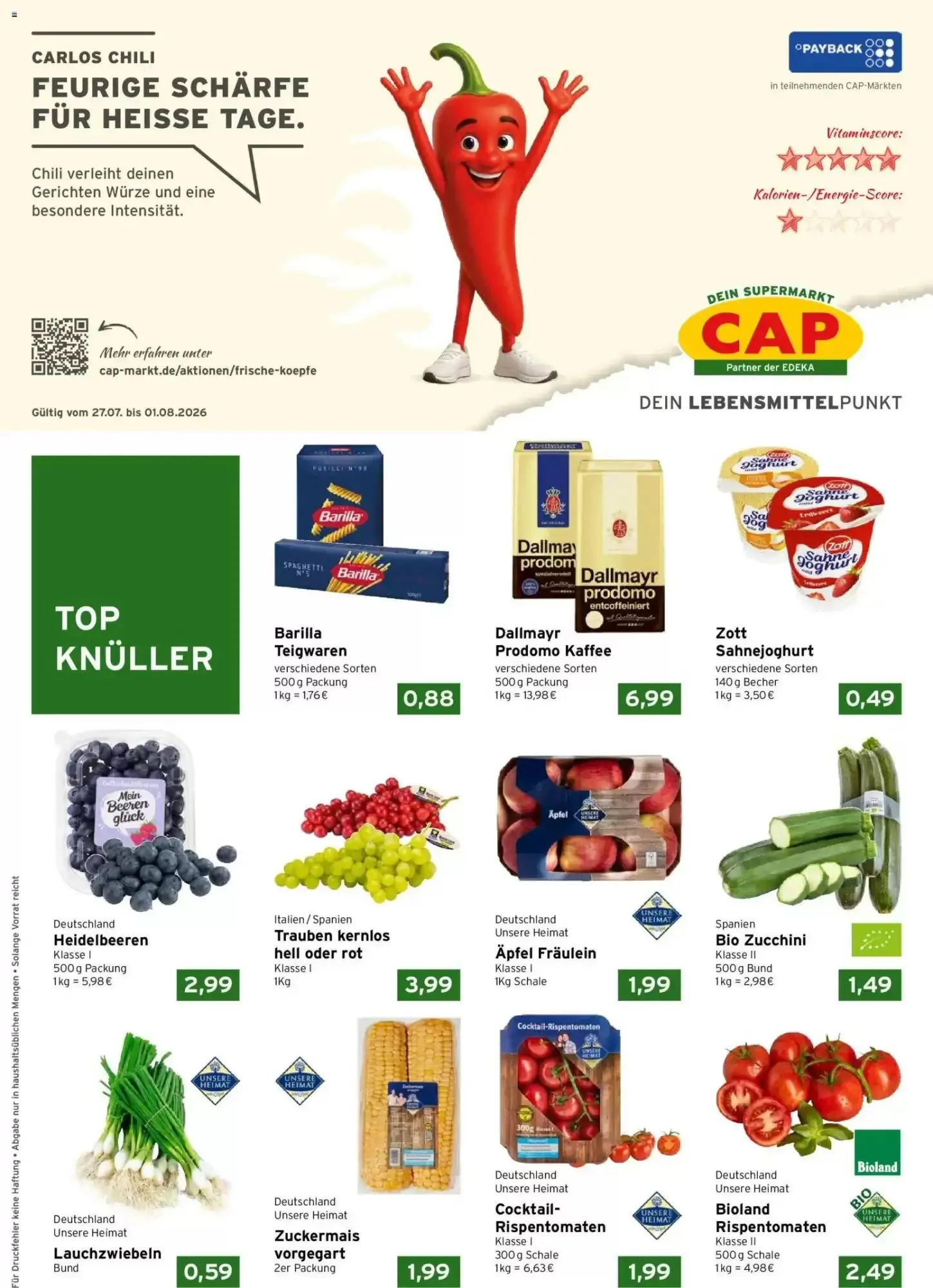 Titelseite CAP Markt
