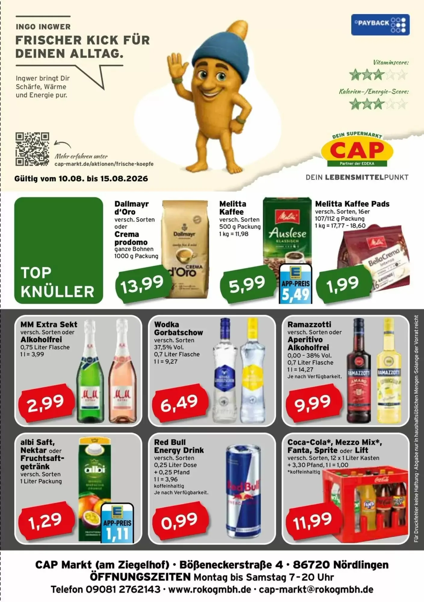 Titelseite CAP Markt