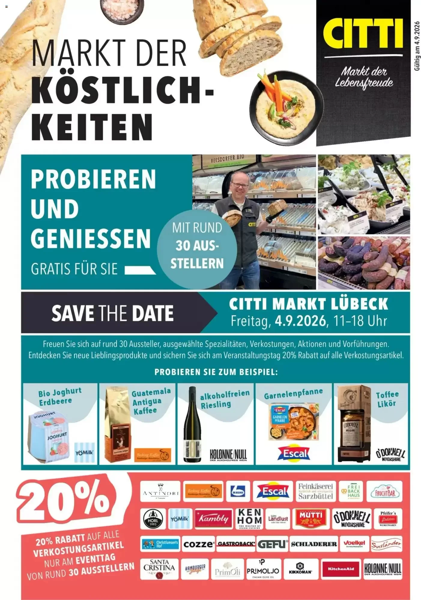 Titelseite CITTI Markt