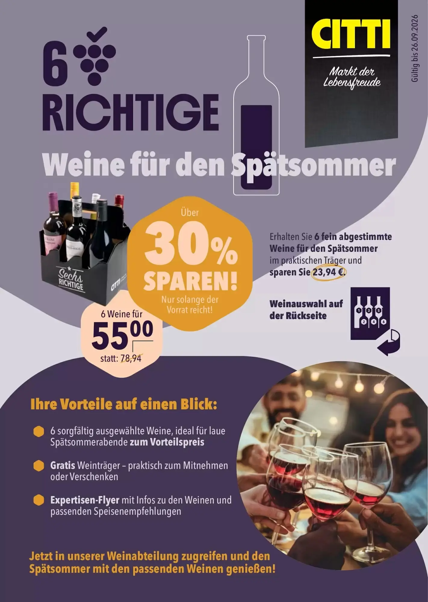 Titelseite CITTI Markt