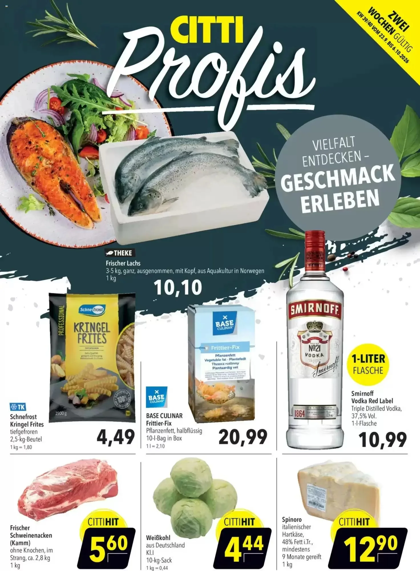 Titelseite CITTI Markt