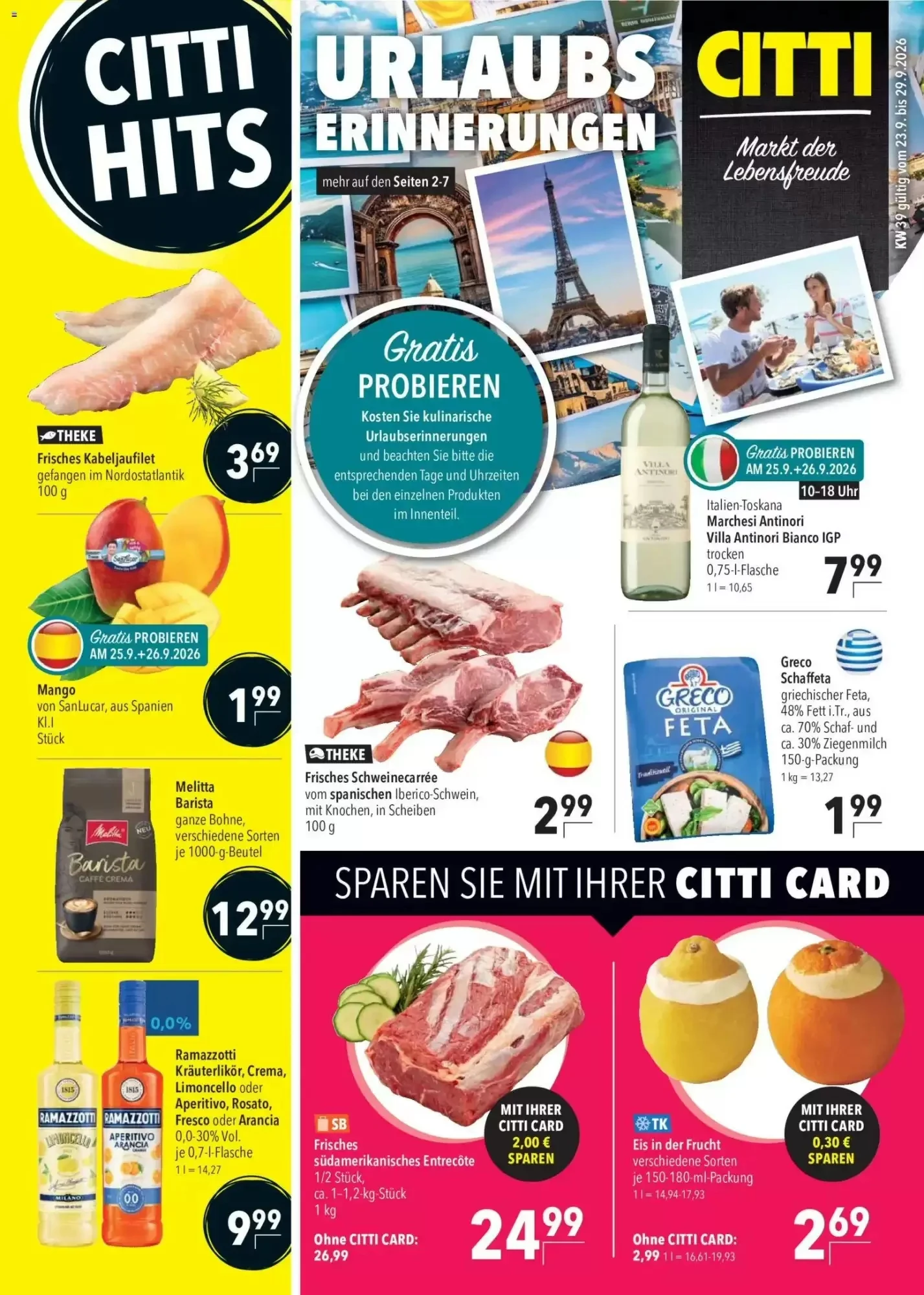 Titelseite CITTI Markt