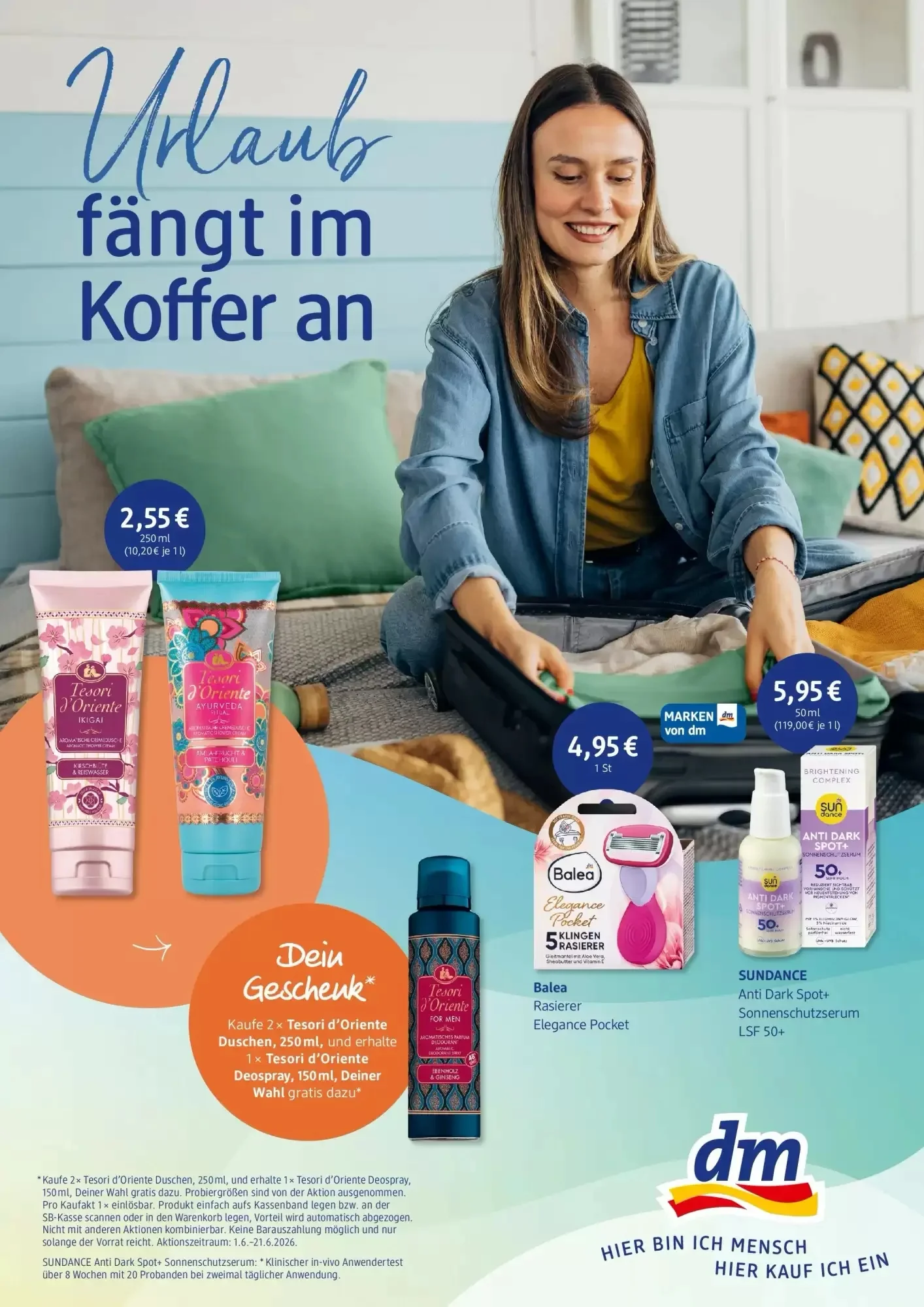 Titelseite dm drogerie
