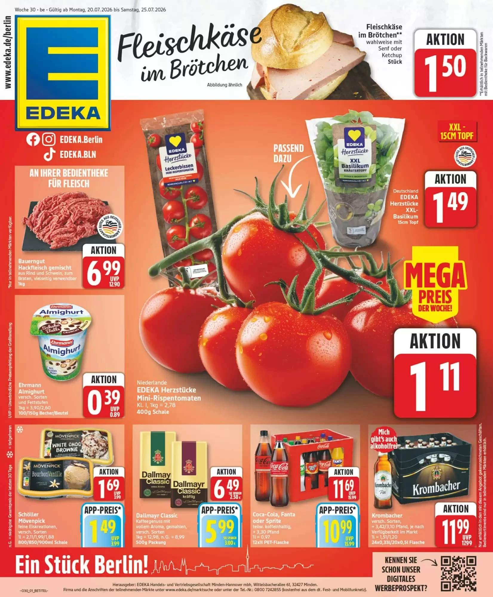 Titelseite Edeka Aktiv Markt