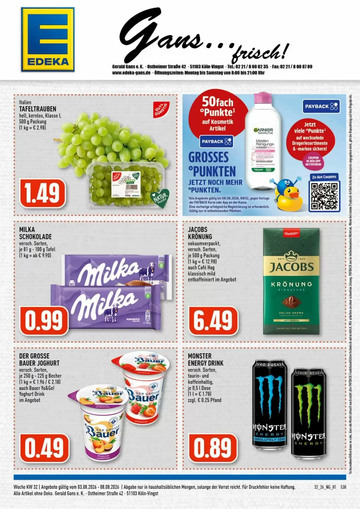 Titelseite Edeka Aktiv Markt
