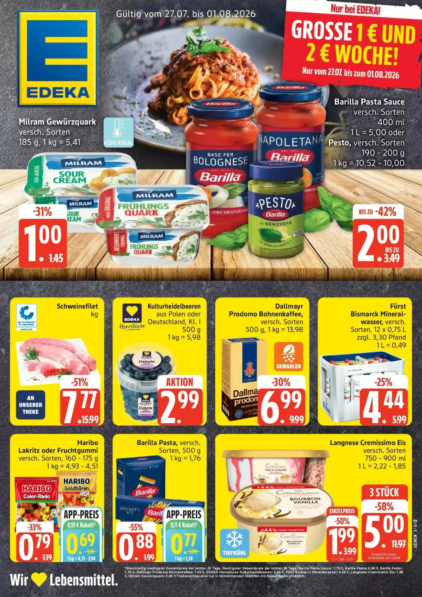 Titelseite EDEKA Bandelt