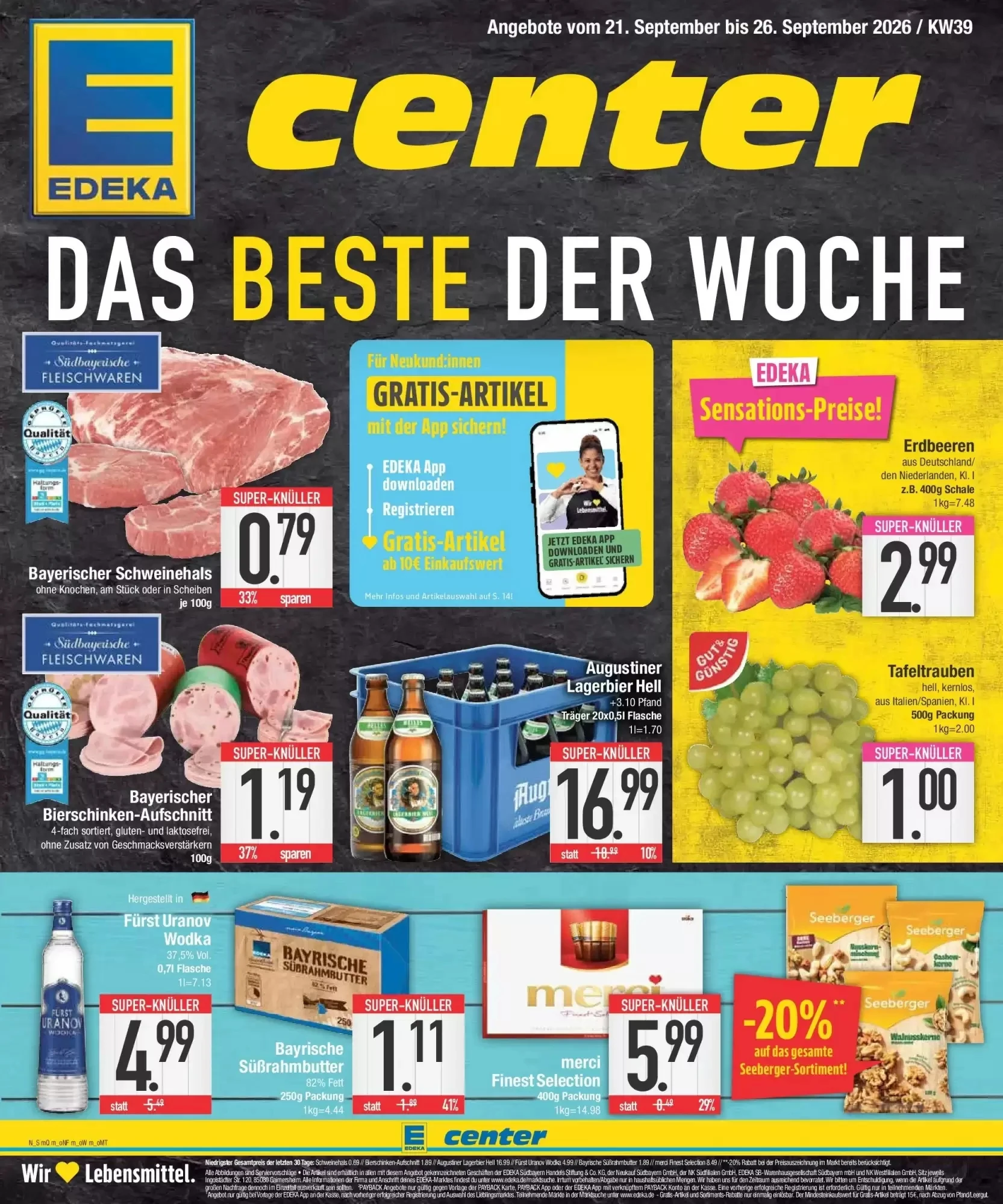 Titelseite Edeka Center