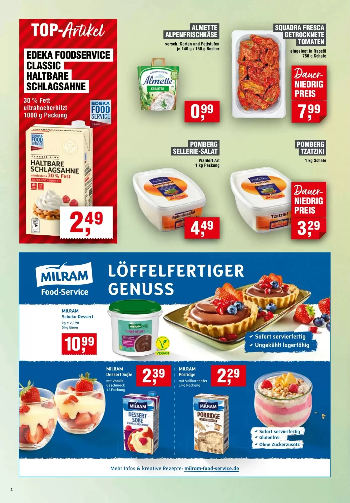 EDEKA Foodservice, Seite 4 von 14