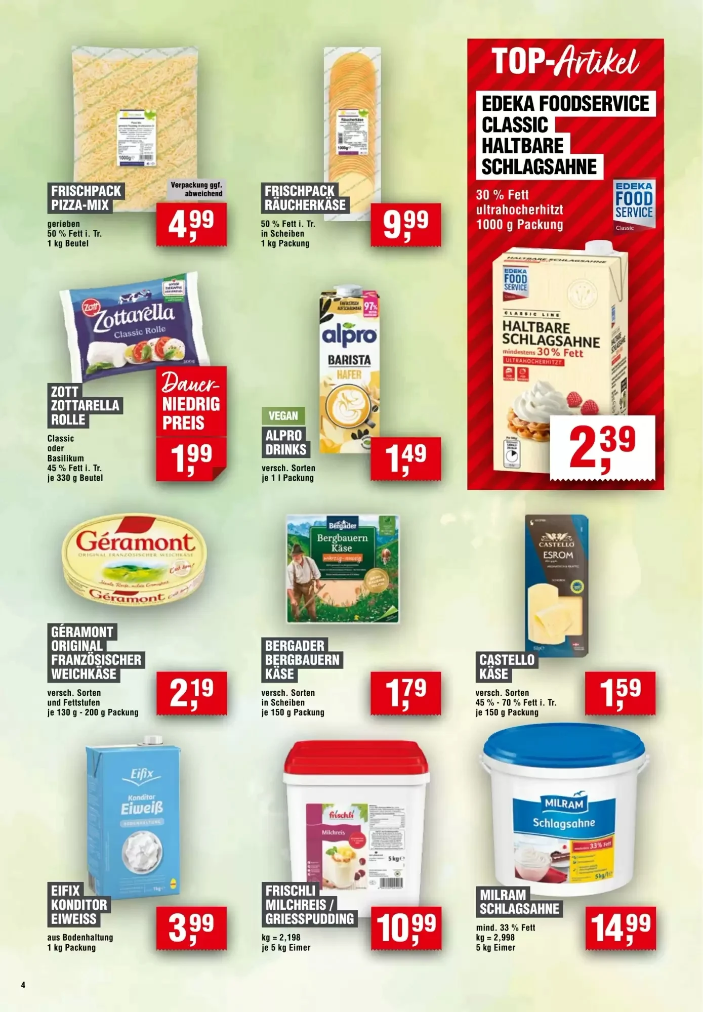 EDEKA Foodservice, Seite 4 von 14