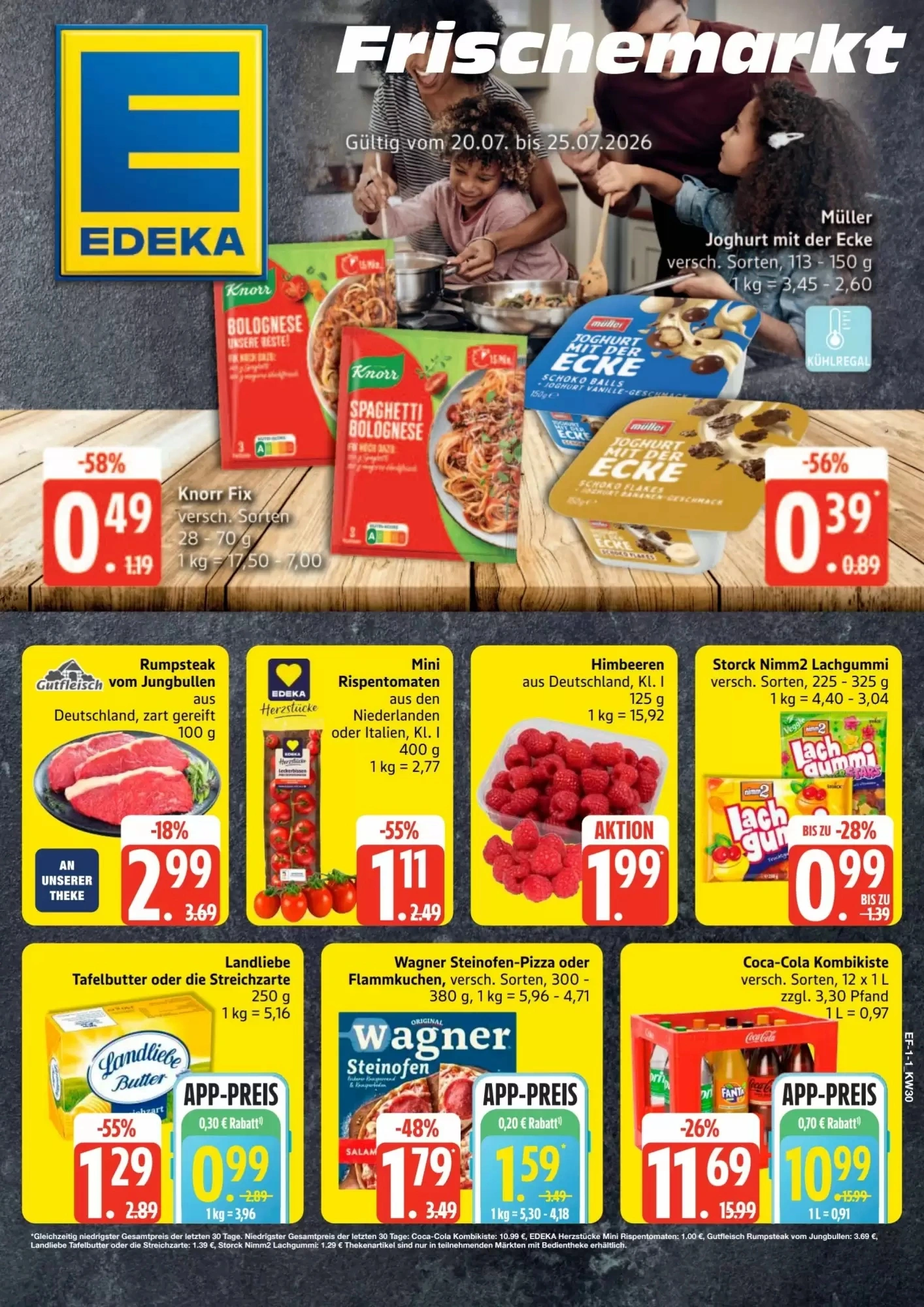 Titelseite Edeka Frischemarkt