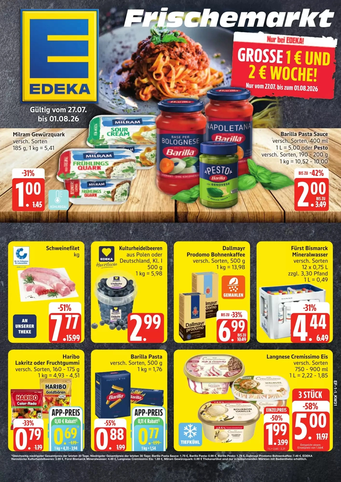 Titelseite Edeka Frischemarkt