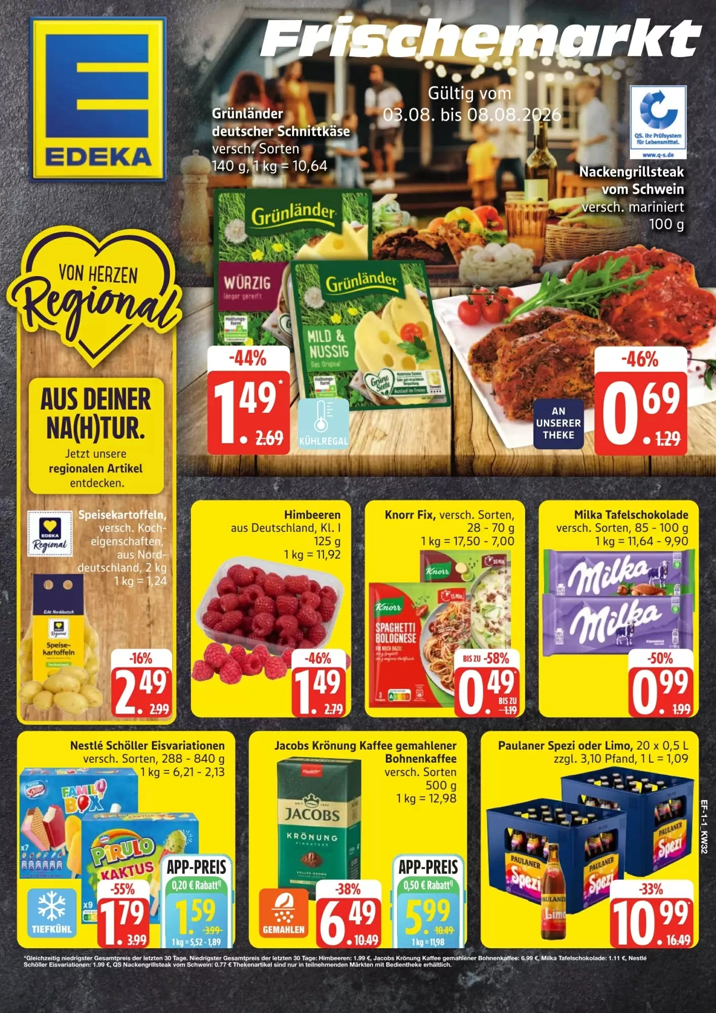 Titelseite Edeka Frischemarkt