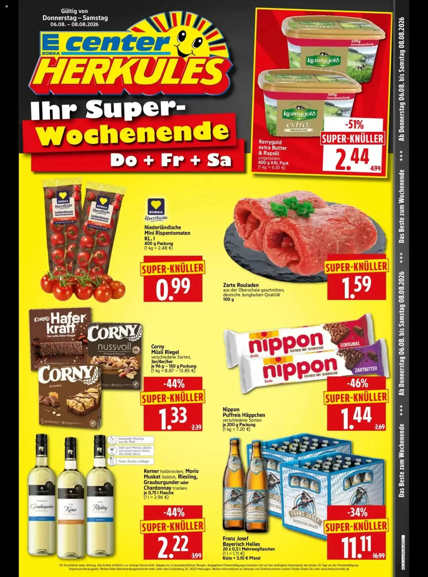 Titelseite Edeka Herkules