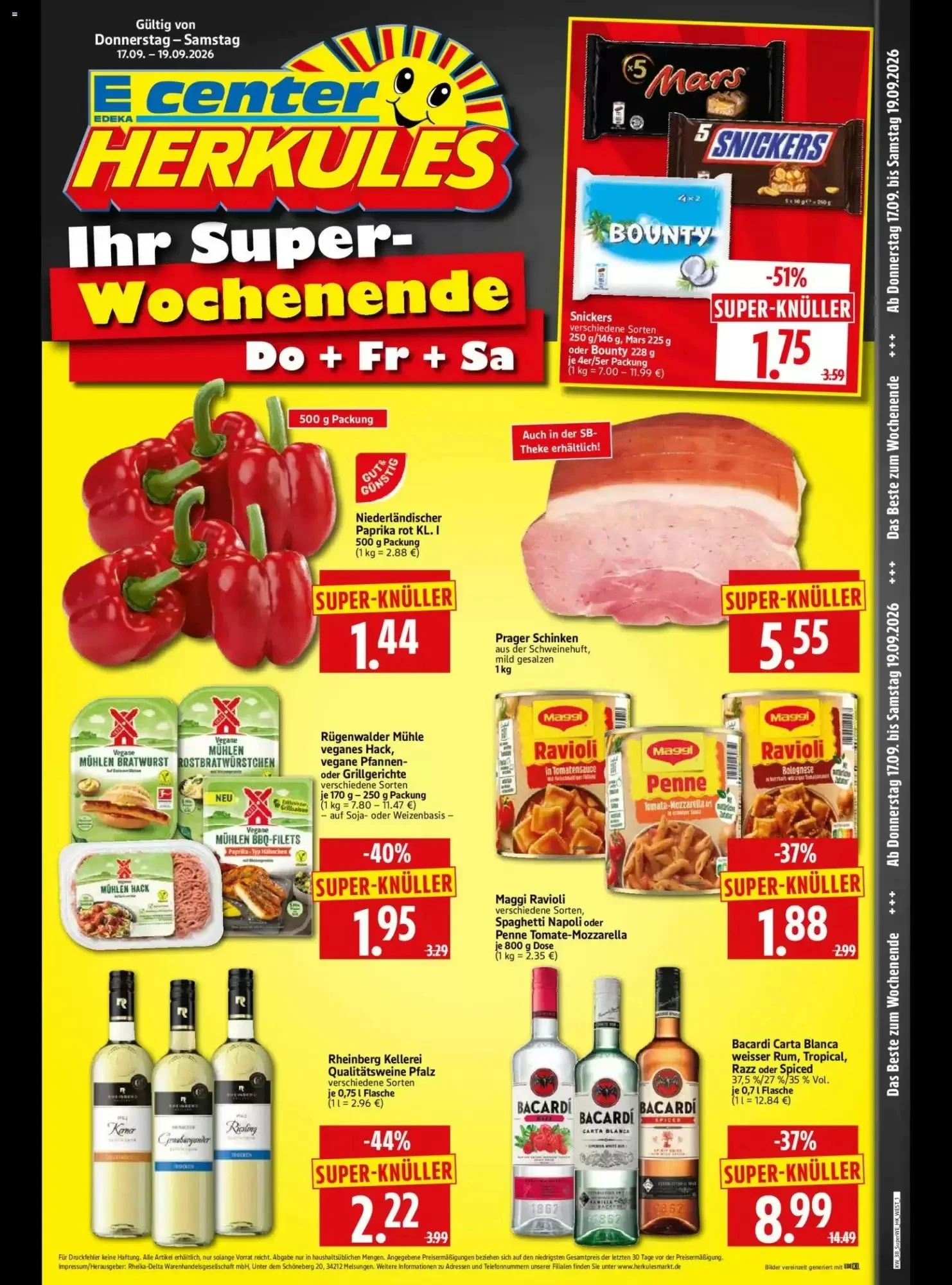 Titelseite Edeka Herkules