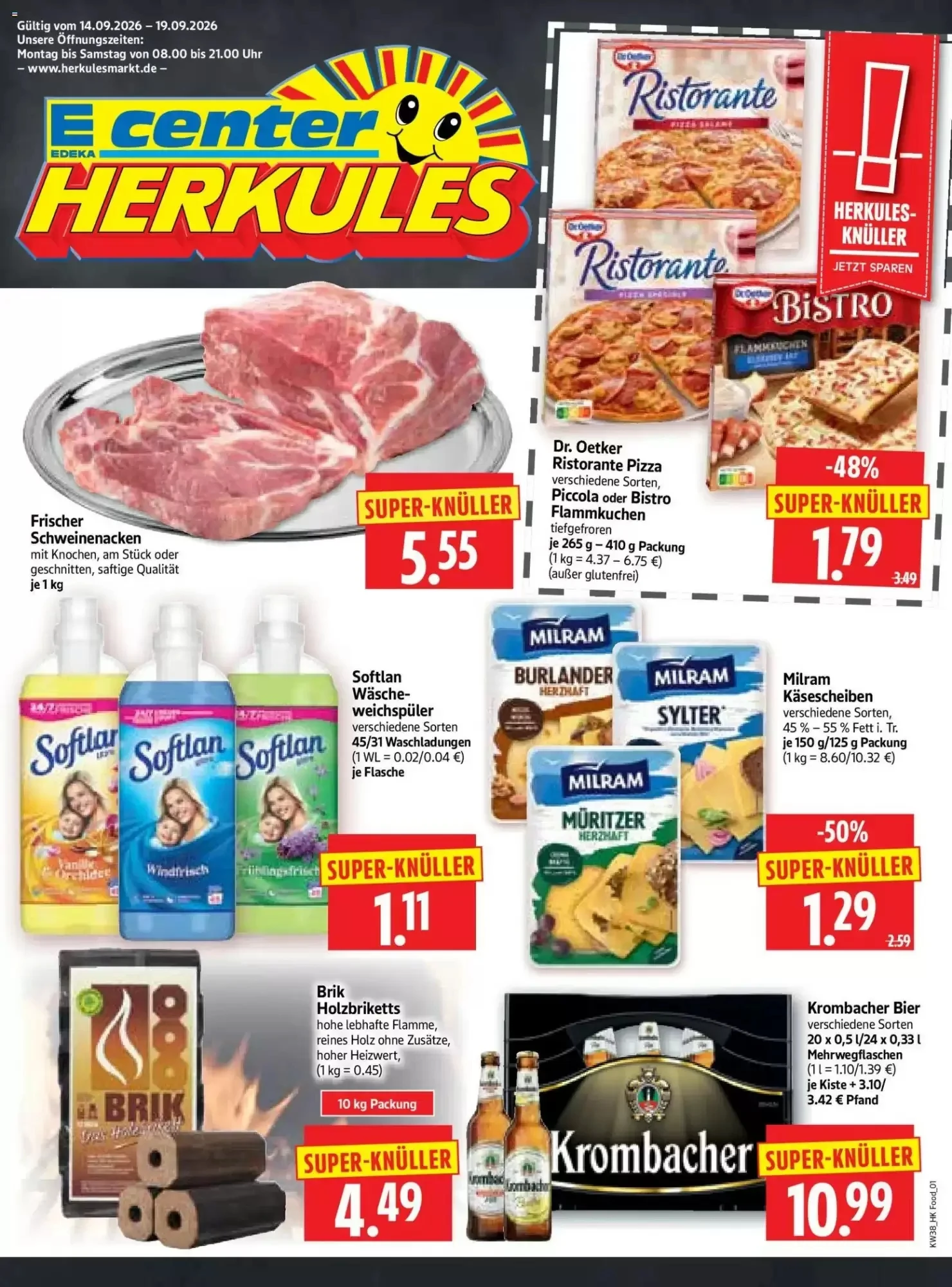 Titelseite Edeka Herkules