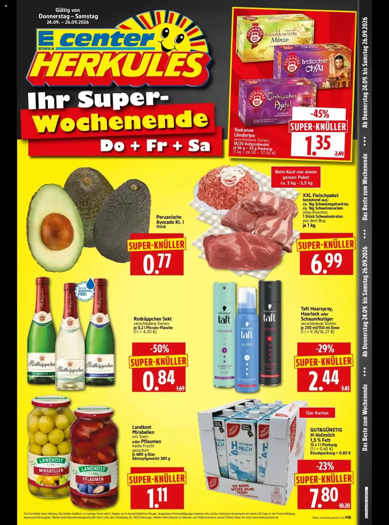 Titelseite Edeka Herkules