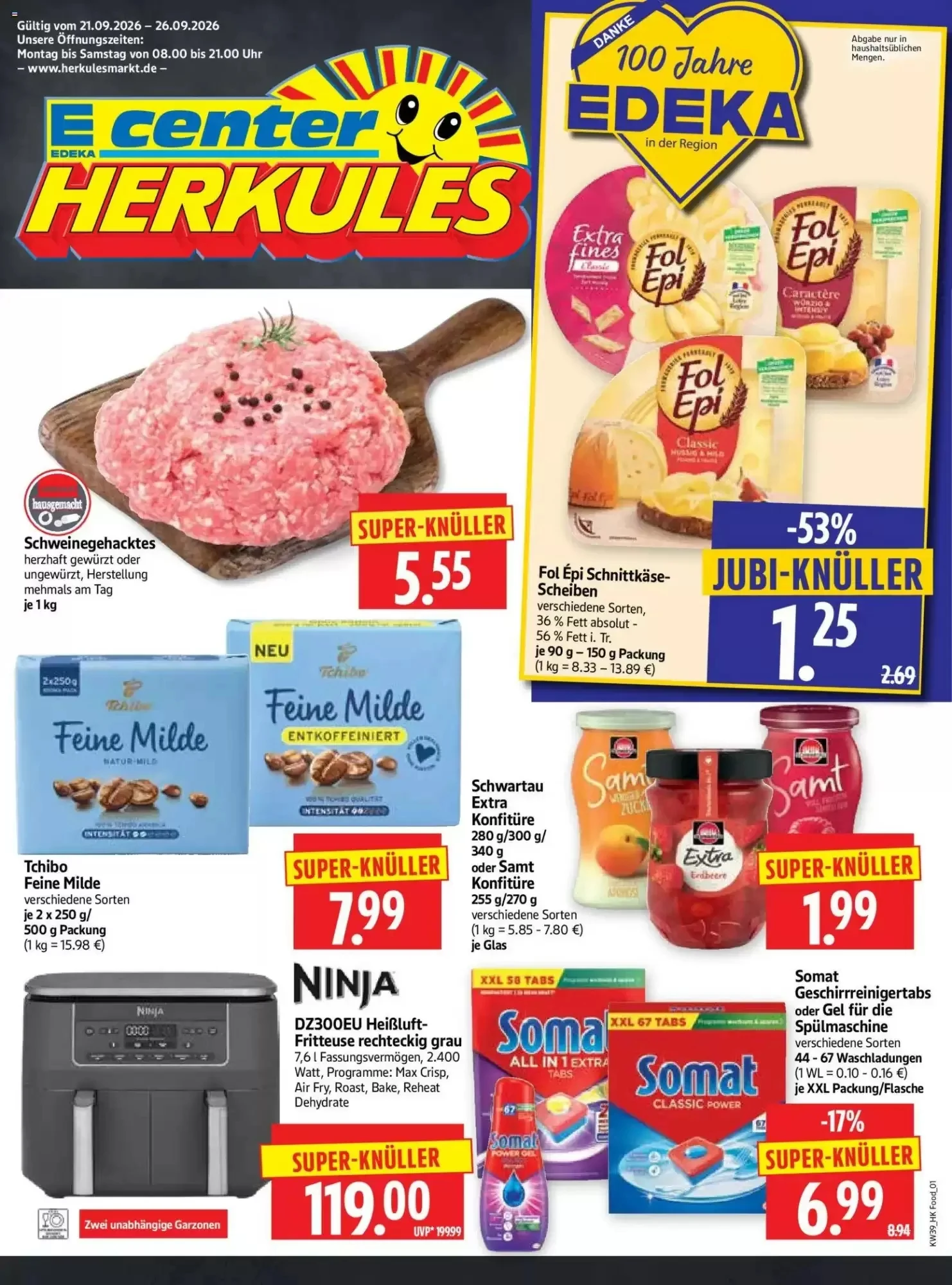 Titelseite Edeka Herkules