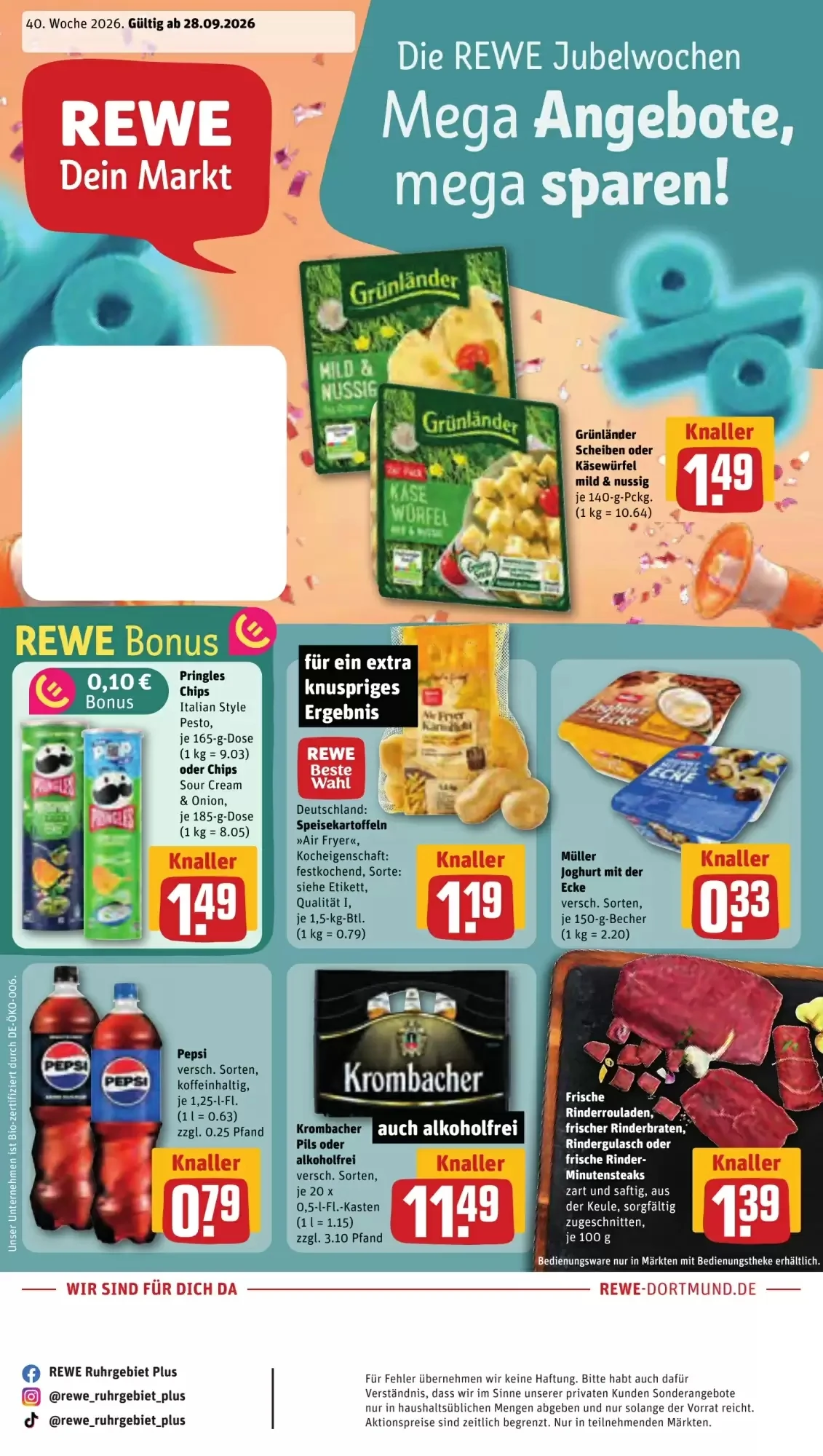 Titelseite Rewe