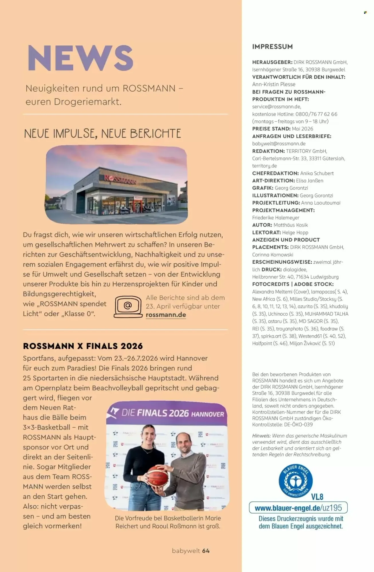 Rossmann, Seite 64 von 68