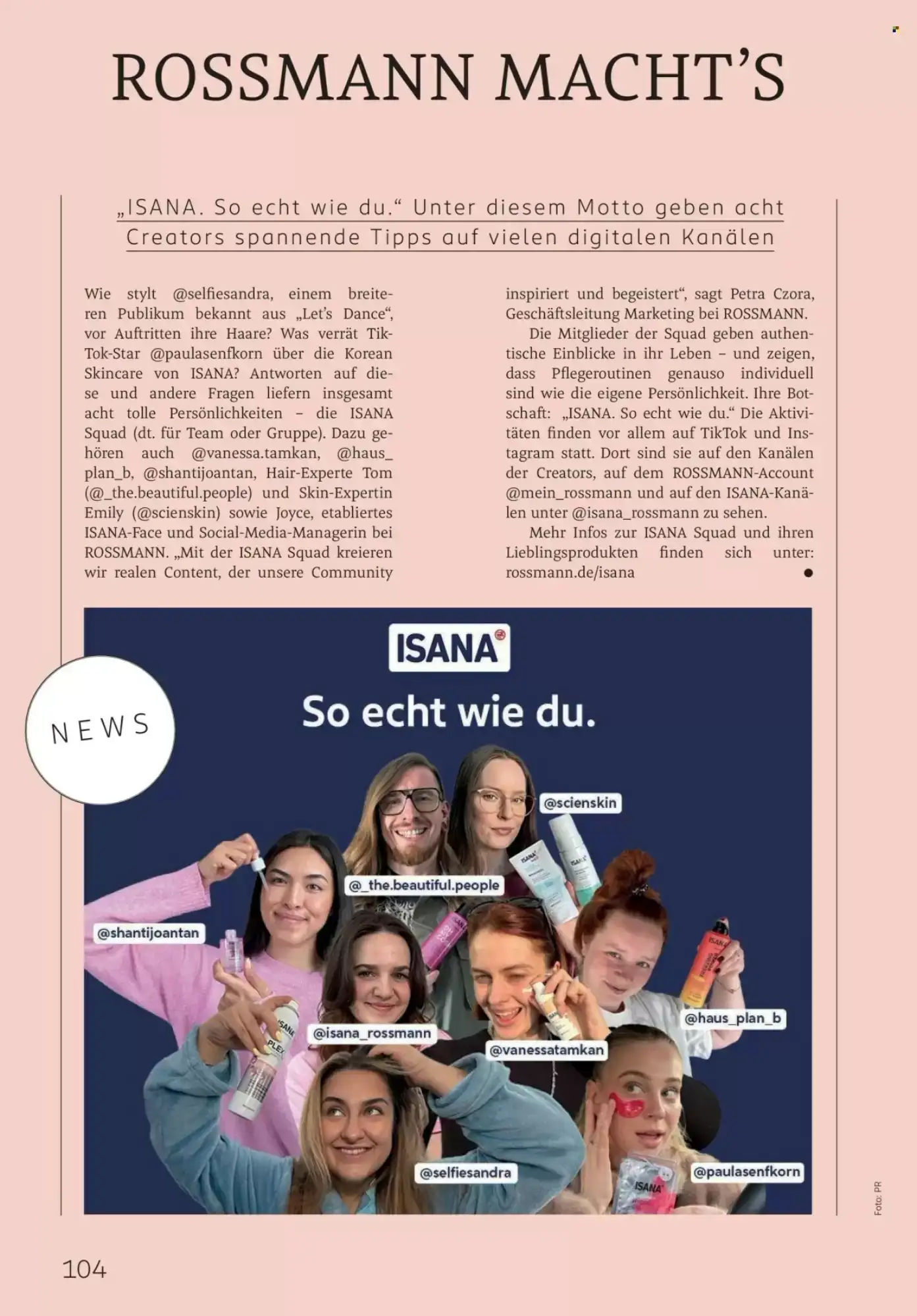 Rossmann, Seite 104 von 108