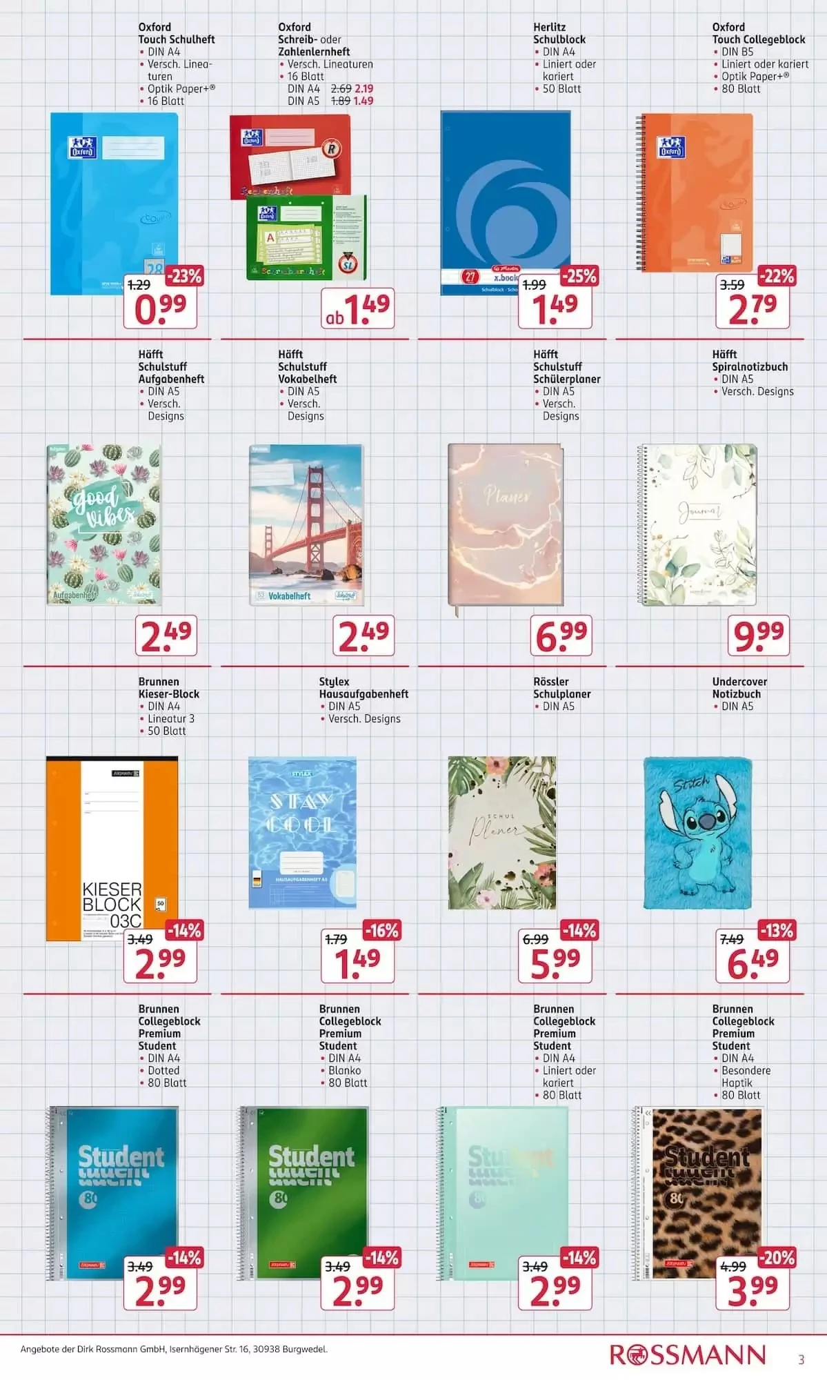 Rossmann, Seite 3 von 18