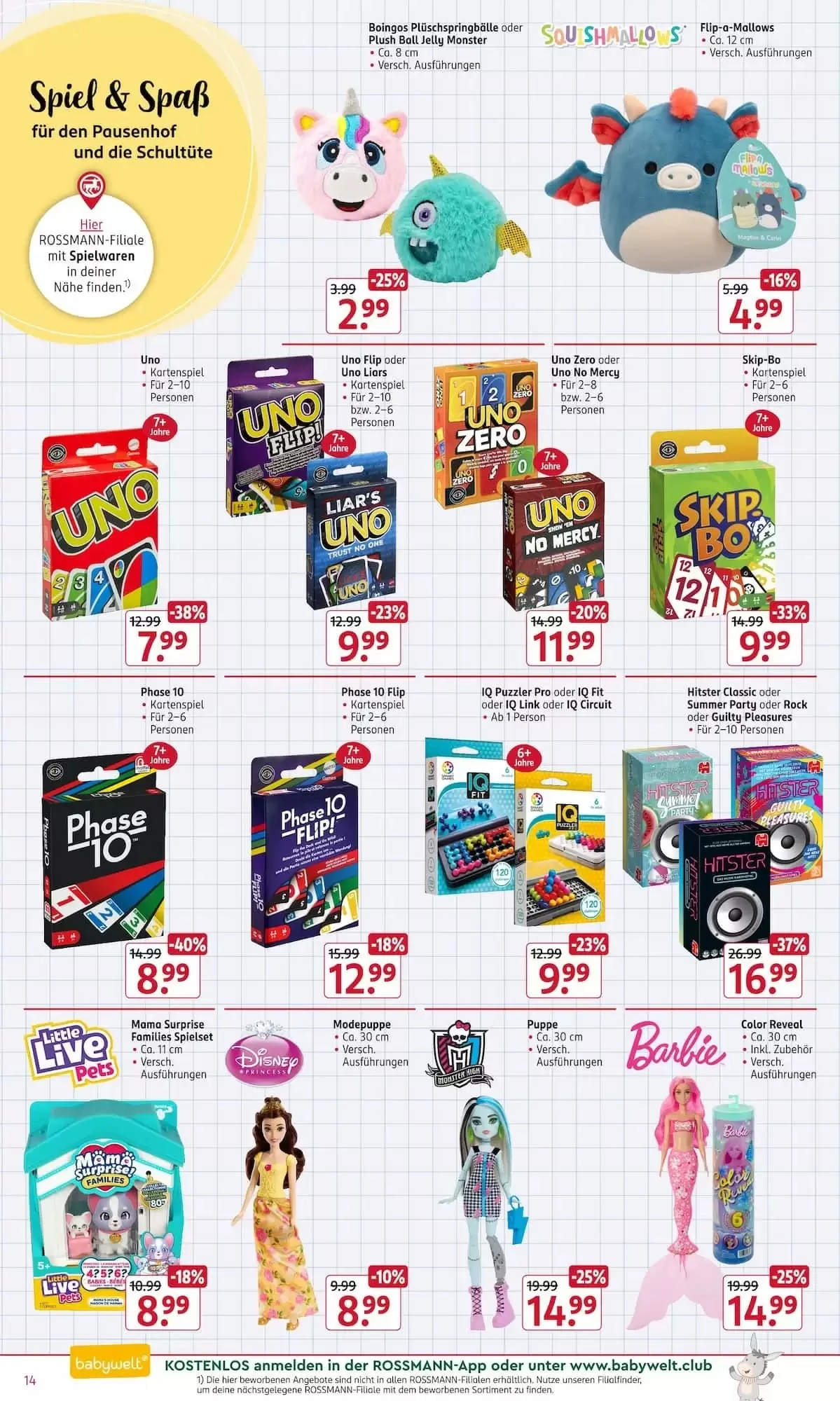 Rossmann, Seite 14 von 18
