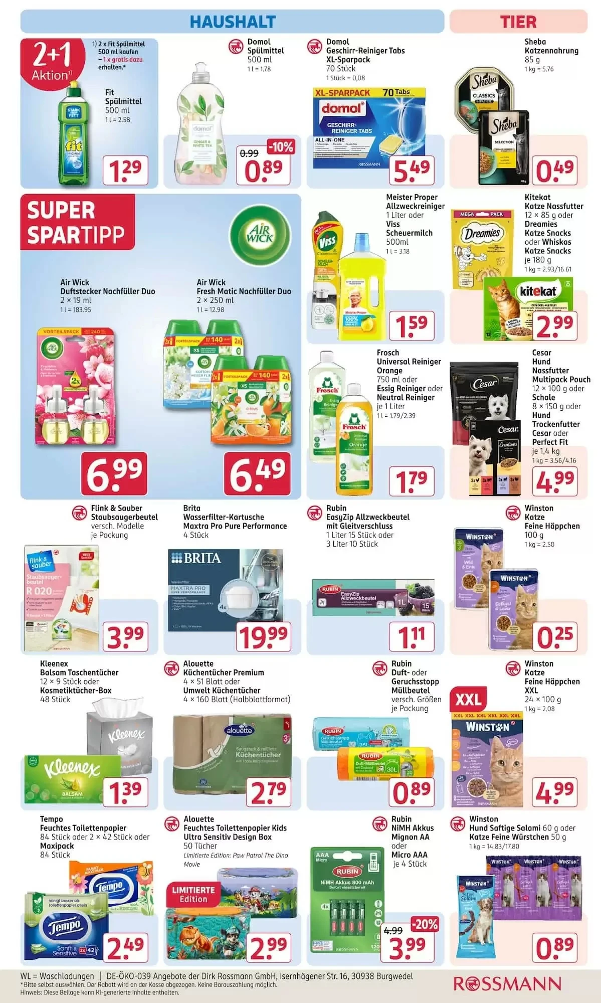 Rossmann, Seite 20 von 26